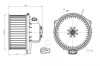 34301 WENTYLATOR CHŁODNICY VOLVO V40 1.8 96- NRF підбір по vin на Brocar