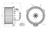 34301 WENTYLATOR CHŁODNICY VOLVO V40 1.8 96- NRF підбір по vin на Brocar