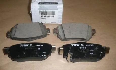 440606446R Тормозные колодки 440606446R RENAULT RENAULT подбор по vin на Brocar
