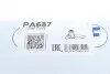 PA687 Помпа воды MB C-class (W202)/E-class (W210)/CLK (C208)/SLK (R170) 2.0/2.3 95-03 (B/B) (4 лоп) GRAF підбір по vin на Brocar