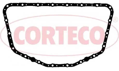 028198P Прокладка піддона Opel Omega 2.5/3.0 V6 94-01 CORTECO підбір по vin на Brocar