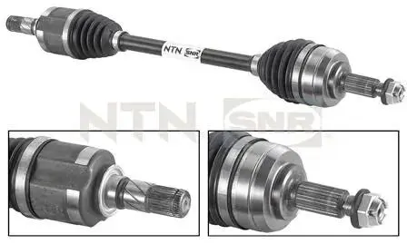 DK55055 Вісь приводу SNR NTN підбір по vin на Brocar