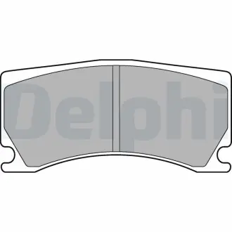 LP3174 Комплект тормозных колодок DELPHI підбір по vin на Brocar