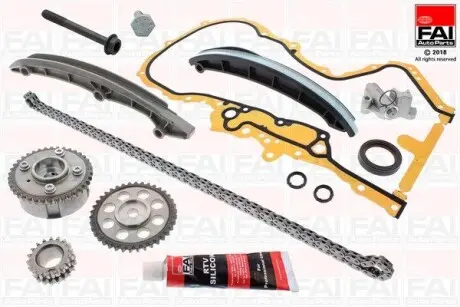 TCK87LVVT К-кт цепи ГРМ Golf V,VI,Jetta III,IV,Passat,Tiguan,Touran,Skoda Octavia,SuperB,Rapid 44652 FAI AUTOPARTS подбор по vin на Brocar
