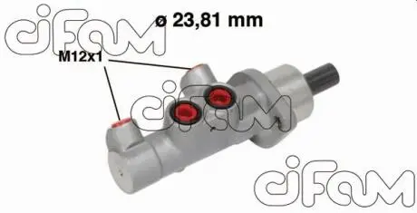 202587 Головний гальмівний циліндр MICRA C+C III 05-, RENAULT CLIO III 41913 CIFAM підбір по vin на Brocar