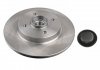 Тормозной диск с подшипником колеса, импульсным кольцом абс, гайкой оси и защитным колпачком 37680