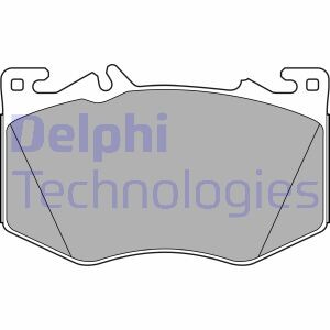 LP3620 Тормозные колодки, дисковые DELPHI підбір по vin на Brocar