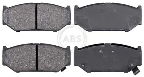 37919 Гальмівні колодки дискові (1 к-т) A.B.S. підбір по vin на Brocar