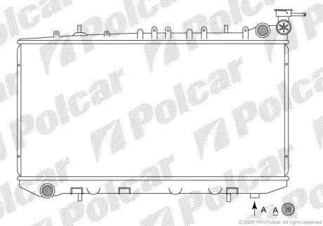 2729084 Радиаторы охлаждения POLCAR подбор по vin на Brocar