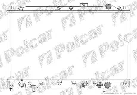 5216083 Радіатор охолодження POLCAR підбір по vin на Brocar