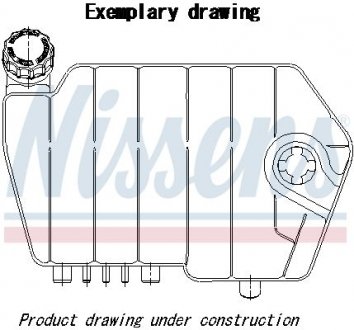 996076 ZBIORNICZEK WYRÓWNAWCZY IVECO NISSENS подбор по vin на Brocar