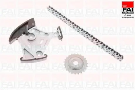 OPCK5 К-кт ланцюга приводу масляного насоса Audi A3, A4, A6, Seat Exeo, VW Bora 2.0FSI/2.0TFSI 05.03 - FAI AUTOPARTS підбір по vin на Brocar