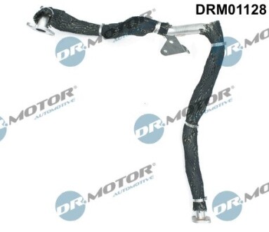 DRM01128 Трубка ВТ сталева DR.MOTOR підбір по vin на Brocar