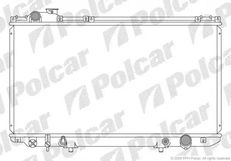 8020081 Радиаторы охлаждения POLCAR підбір по vin на Brocar