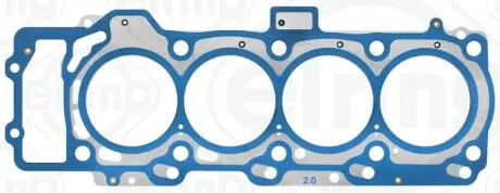 445190 Прокладка головки блоку металева ELRING підбір по vin на Brocar