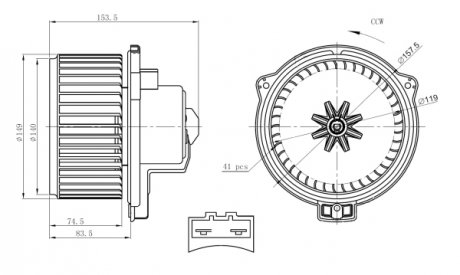 34304 DMUCHAWA LAND ROVER NRF подбор по vin на Brocar