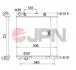 60C9013JPN Радіатор, система охолодження двигуна JPN підбір по vin на Brocar