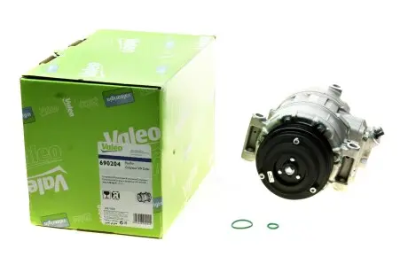 690204 Компресор кондиціонера VW Crafter 2.0 TDI 11-16 VALEO підбір по vin на Brocar
