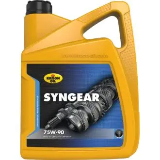 34598 Олива трансмісійна Syngear 75W-90 5л KROON OIL підбір по vin на Brocar