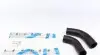 225727 Патрубок інтеркулера Ford Transit 2.4 TDCI 06- (к-кт 2 шт) IMPERGOM підбір по vin на Brocar