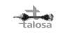 Полуось левая Skoda Octavia, VW Golf IV, 98-06 76-VW-8068