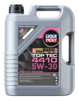 21404 OLEJ LIQUI MOLY 5W30 5L TOP TEC 4410 / C3 / RN17 LIQUI MOLY подбор по vin на Brocar