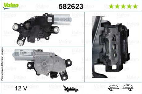 582623 Мотор склоочисника VALEO підбір по vin на Brocar