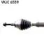 VKJC6559 Полуось VW Passat 2.0 TDI 14- (L) (36x774) SKF підбір по vin на Brocar