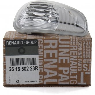 261650223R Фонарь указателя поворота 261650223R RENAULT RENAULT підбір по vin на Brocar