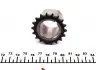 401038VVT Комплект ланцюга ГРМ Citroen C1/Peugeot 107 1.0i 05- (ланцюг, шестерня, фазорегулятор) IJS GROUP підбір по vin на Brocar
