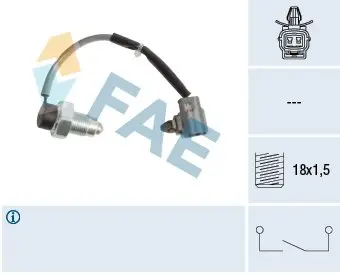 40987 Вимикач стоп сигналу FAE підбір по vin на Brocar