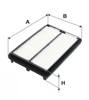 WA9701 Фільтр повітряний WIX FILTERS підбір по vin на Brocar