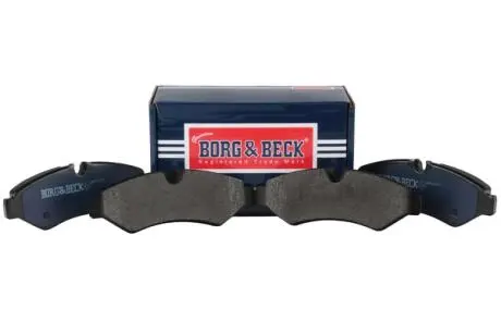 BBP2839 Тормозные колодки дисковые BORG&BECK підбір по vin на Brocar