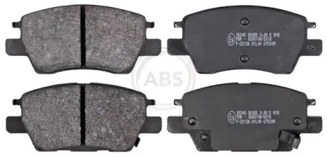 35245 Тормозные колодки дисковые A.B.S. подбор по vin на Brocar