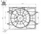47958 WENTYLATOR CHŁODNICY KIA CEED 1.4/1.6 07-> NRF підбір по vin на Brocar