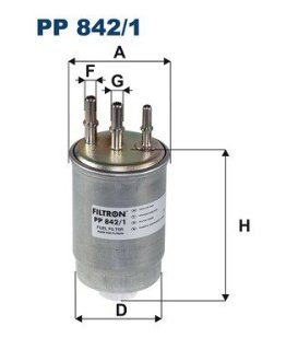 PP8421 FILTR PALIWA SSANGYONG ACTYON,KYRON,REXTON,RODIUS FILTRON підбір по vin на Brocar