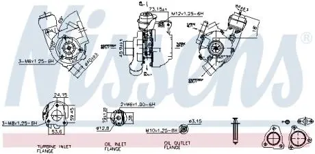 93224 PUMP NISSENS підбір по vin на Brocar