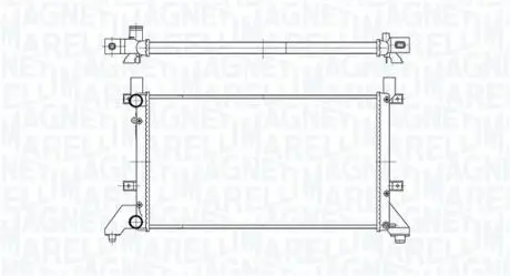 350213189400 Chłodnica VW LT 28-35 2.3, 2.5TDI/2.8TDI MAGNETI MARELLI підбір по vin на Brocar