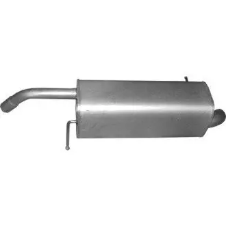 08667 Глушник вихлопних газів 08.667ALU KOСCOWY FORD FIESTA 1.4D,1.6D 08-12 POLMOSTROW підбір по vin на Brocar