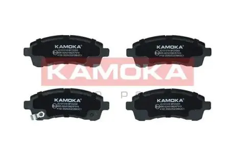 JQ101318 Комплект гальмівних накладок, дискове гальмо KAMOKA підбір по vin на Brocar