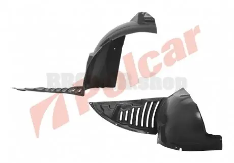 5748FP1 Правий підкрилок PEUGEOT 407 04- POLCAR підбір по vin на Brocar