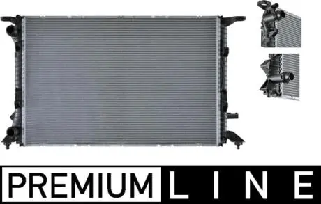 CR905000P Радіатор охолодження двигуна MAHLE / KNECHT підбір по vin на Brocar