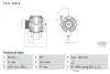 0986083830 Alternator BOSCH підбір по vin на Brocar