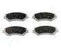 50000707 Гальмівні колодки дискові Renault Espace V, Grand Scenic IV, Megane IV, Scenic IV, Talisman 1.2-1.6D 02.15- ASHIKA підбір по vin на Brocar