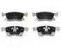 50000416 Тормозные колодки дисковые перед. Opel Astra K 1.0-1.6D 06.15- ASHIKA підбір по vin на Brocar
