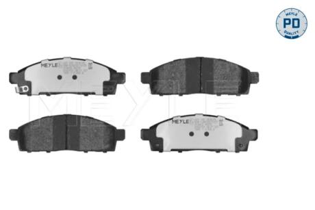 0252452916PD Колодки тормозные (передние) Mitsubishi L200/Pajero Sport II 05- MEYLE підбір по vin на Brocar