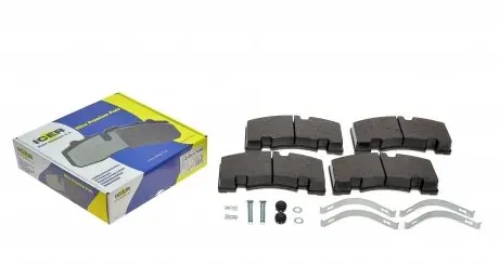 152135066 Колодки гальмівні (задні) BPW SHSF/SHSFA/SHSM/SHSMA/SHZ/SHZF/SHZM/SHZMA/SHBF/SHSFH 96-/SAF SKRB ICER підбір по vin на Brocar