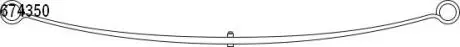 1067435000 RESOR FIAT T. DUCATO CITROEN JUMPER 02-06 (1 PIÓRO) (715/715MM) CS Germany подбор по vin на Brocar