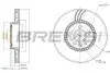 CD7607V Тормозной диск перед. S-MAX/Galaxy/S60/S80 06- (316x28) BREMSI підбір по vin на Brocar