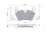 0986424971 KLOCKI HAM. PORSCHE T. 911/CAYENNE 3,4-4,0 11- BOSCH підбір по vin на Brocar